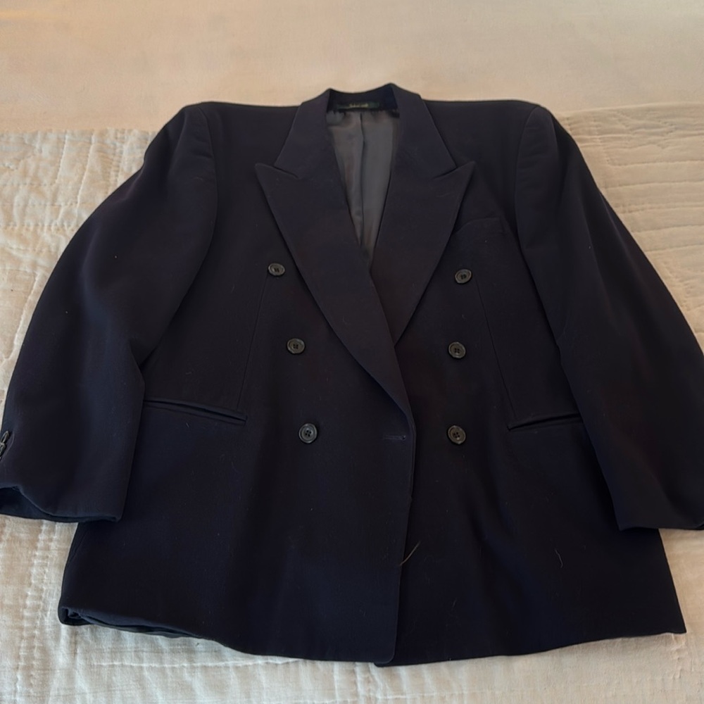 Cruise in this Double Breasted Jacket